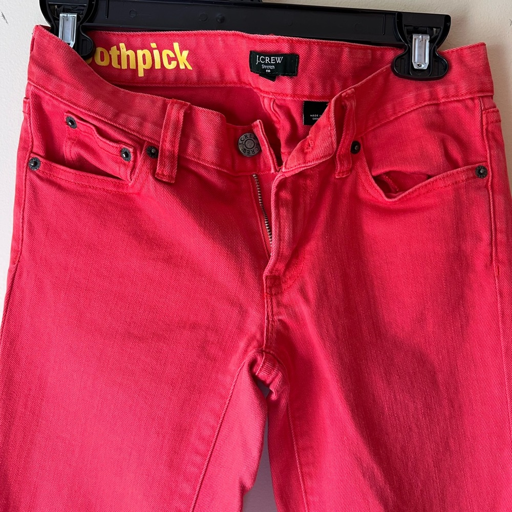 Jcrew factory toothpick jeans